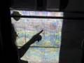 Merch Bot maps and silhouetted man
