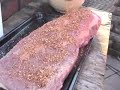 BBQ Chicken Wings and Beef Brisket