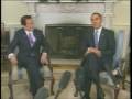 Japanese PM, Taro Aso meets with President Obama at the White House