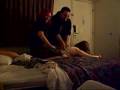 mike borsini get rubbed by a man.
