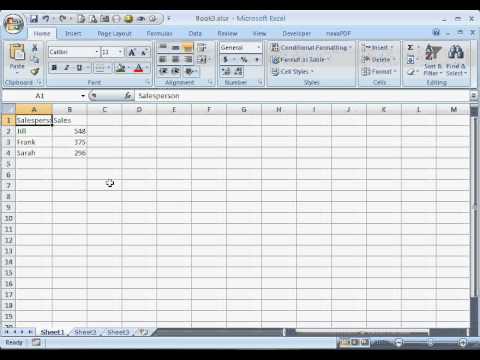 how to learn ms excel
