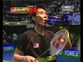 Badminton Hong Kong Open 2006 MS Final Game 3 [1/3]