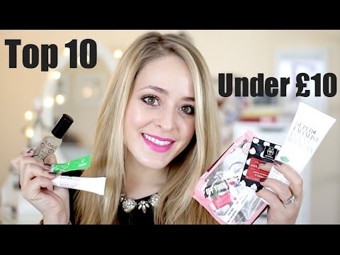 Top 10 Under £10: SKINCARE