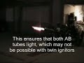 Night time afterburner ignition test Night time afterburner ignition test