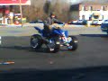 burn out four wheeler