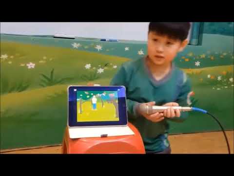 龍埔國小-蕭OO-ScratchJr-摘桃子大陷阱-107學年度第一學期SCRATCHJR競賽