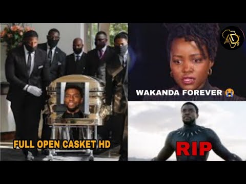 The Sad Funeral of Black Panther star Chadwick Boseman(Full Open Casket HD)