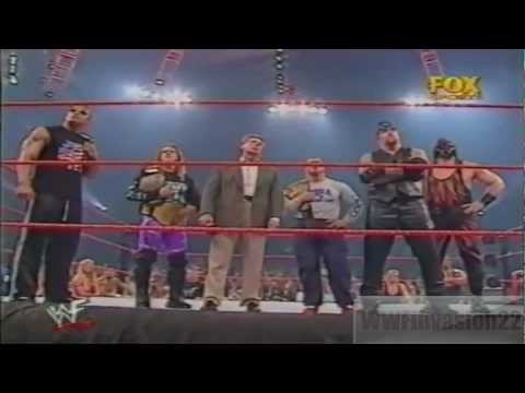 Vince Mcmahon picks team WWF.