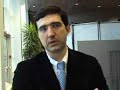 Corus 2008 | Opening Ceremony | Interview Vladimir Kramnik