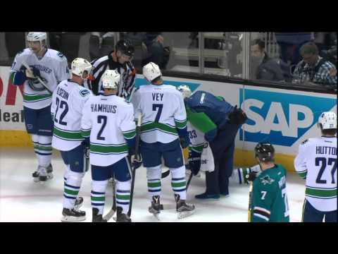Video: Gotta See It: Burns crushes Henrik Sedin, forces him out of game