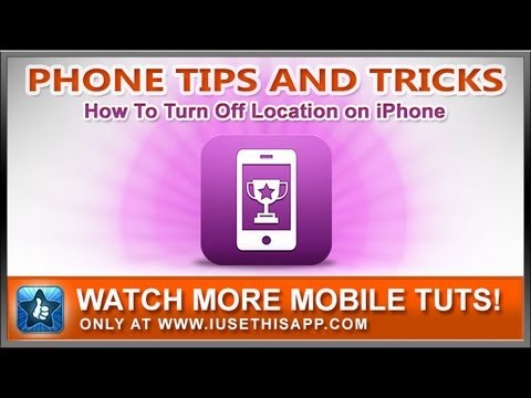 how to turn current location on iphone