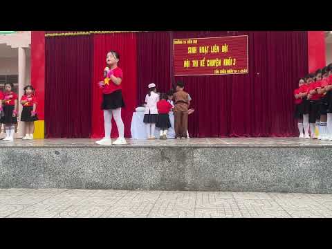 Tiết mục kể chuyện   Hoạt cảnh  Những giây phút cuối cùng của Bác Hồ lớp 3A