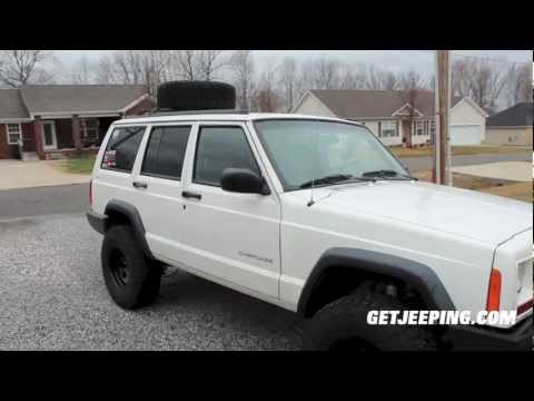 how to fit 31s on xj
