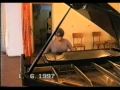 Tatiana playing Chopin- June, 1997