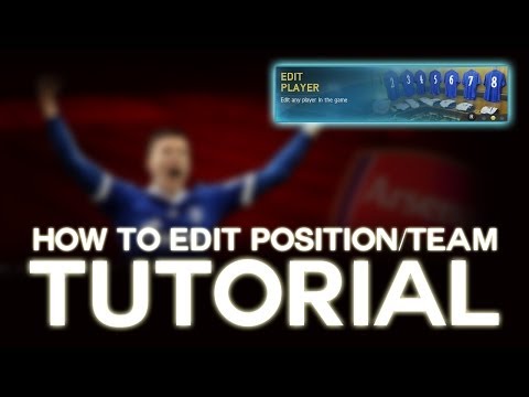 how to edit fifa
