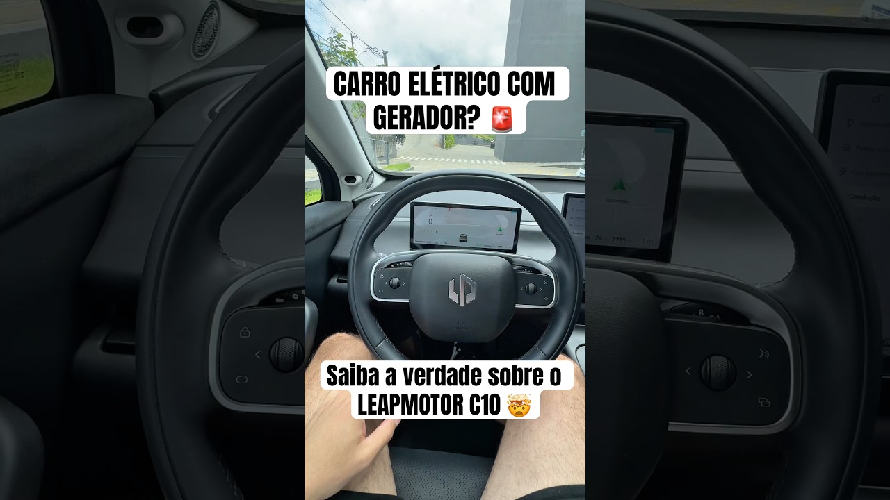 LEAPMOTOR C10 - elétrico ou híbrido? Saiba como funciona o gerador! #leapmotor  #leapmotorc10
