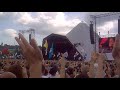 dizzee rascal micheal jackson tribute @ glastonbury 2009