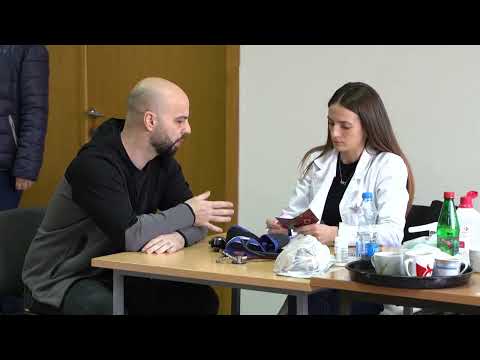 ОРГАНИЗОВАНА АКЦИЈА ДОБРОВОЉНОГ ДАВАЊА КРВИ