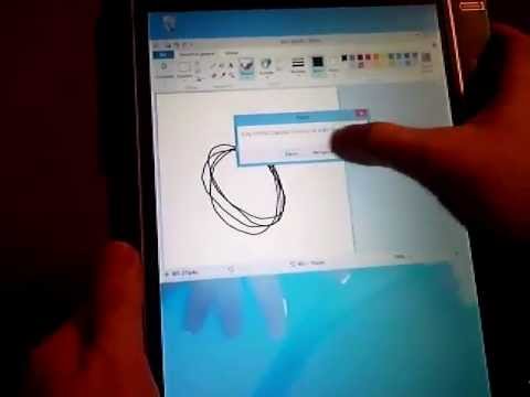Disabling Dell XT2 finger touch in Windows 8 (ink only)