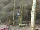 Guy trying a section of the shore at Stainburn near Otley/leeds