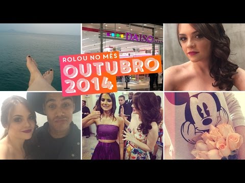 Rolou no mês: Vlog outubro/2014 (MPN, Daiso, Manu Gavassi, sorvete, Junior Lima e comprinhas!)
