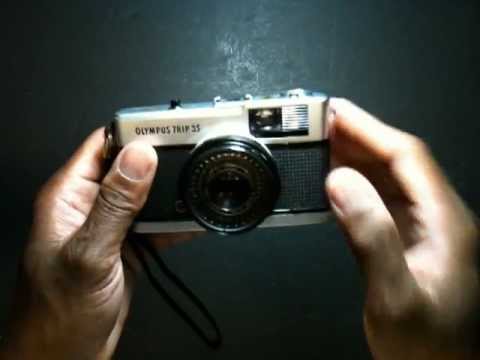 how to load olympus trip 35 film