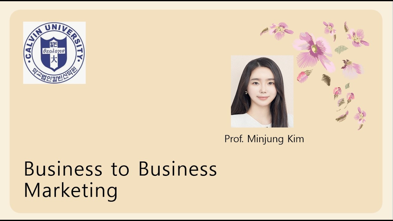 Business to Business marketing 12 2
