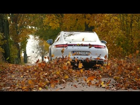 The new Panamera in Warsaw and Masuria, Poland