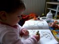 I uploaded a YouTube video -- Emily fait son premier dessin http://youtu.be/1XLHnVf6Glc?a