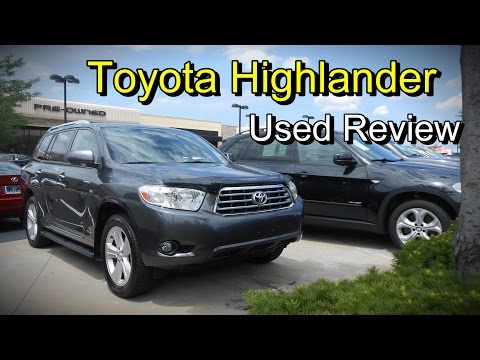 2008 2013 toyota highlander limited used review