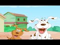 Hark Hark with Lyrics - Nursery Rhyme