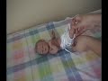 How to dress an OOAK baby doll without breaking it!