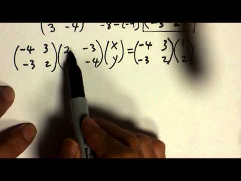 how to turn equations into matrices