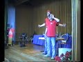 ausschnitt aus dem comedyprogramm 'das lied vom tor' zur fu�ball-wm 2006 von torsten grigat und wolff v. rechenberg.