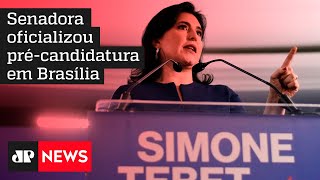 Simone Tebet: ‘Sou contra privatização da Petrobras, mas liberal e favorável a privatizações’