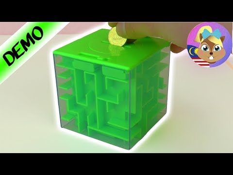 Tabung paling selamat kat dunia?! Selesaikan maze yang susah untuk dapatkan DUIT | Sangat cool!