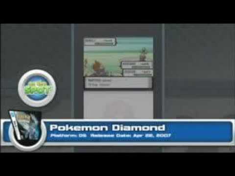 Pokemon Diamond demo on On the Spot