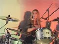 Florrie Arnold drumming in Bristol