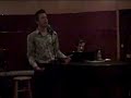 Gavin Creel sings \"Hero & Leander\" from \"Myths & Hymns\"