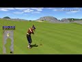 Golden Tee Great Shot on Black Hills!