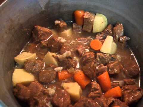 canned food - This was my last can of home-canned beef stew. (Time to do some more this winter, which is when I tend to can all my meats and