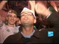 L'Algérie célèbre sa victoire après un match sous tension France 24.flv