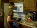 videos de grilled cheese and peperoni sandwhich