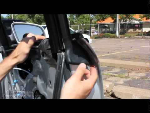 how to remove audi tt door mirror