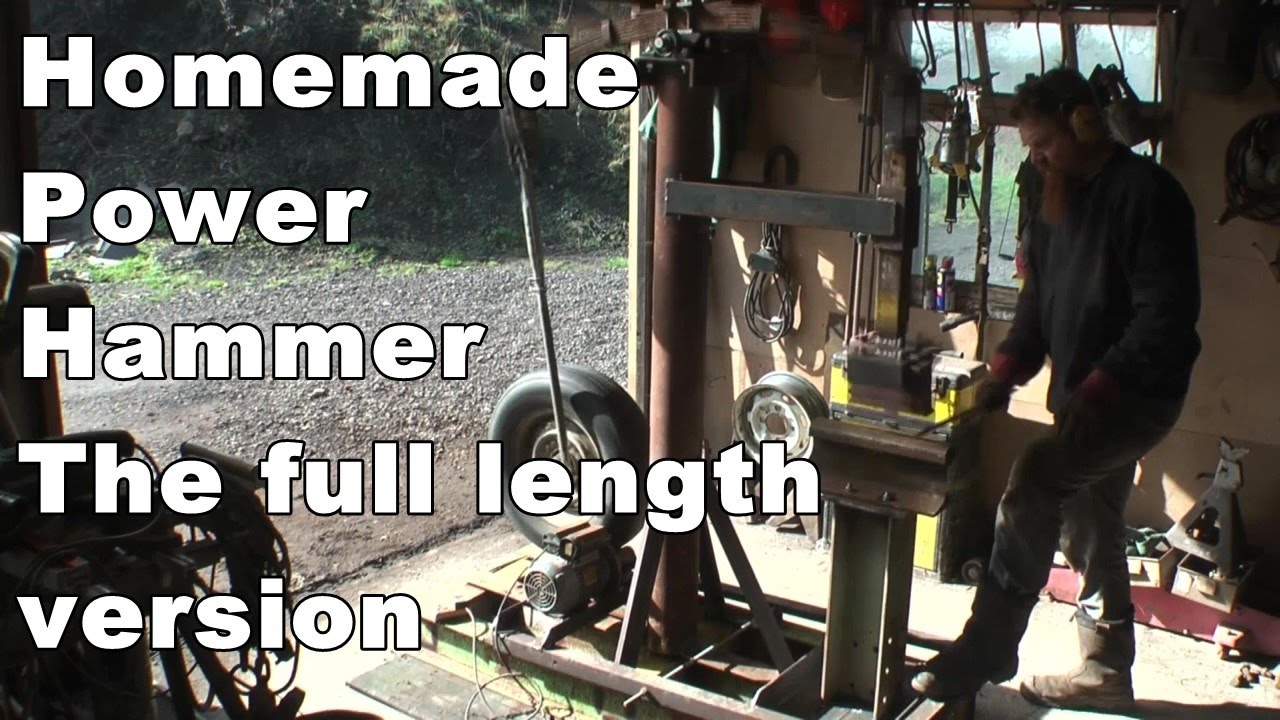 8 Homemade Power Hammer For The SelfSufficient Living