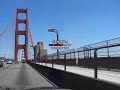 passing Golden Gate Bridge northbound