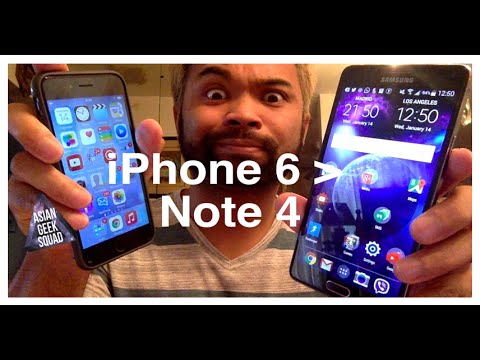 20 Things the iPhone 6 can do, that the Galaxy Note 4 CAN'T