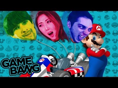 SUCKING HELIUM IN MARIO KART (Game Bang)