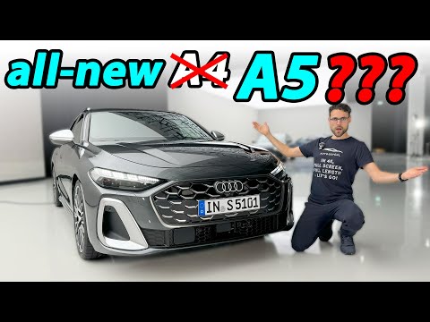 The all-new Audi A4 is now the all-new Audi A5 - WHAT?! ????