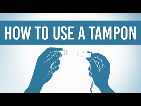 how to properly use a tampon